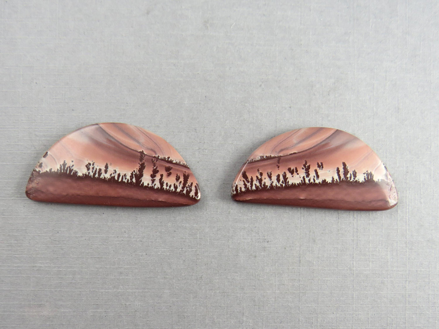 New Mexico Apache Sage Rhyolite | 41x20 mm | Natural Cabochon | RH126 RH127 - Apache Sage Rhyolite - GemEnthusiast
