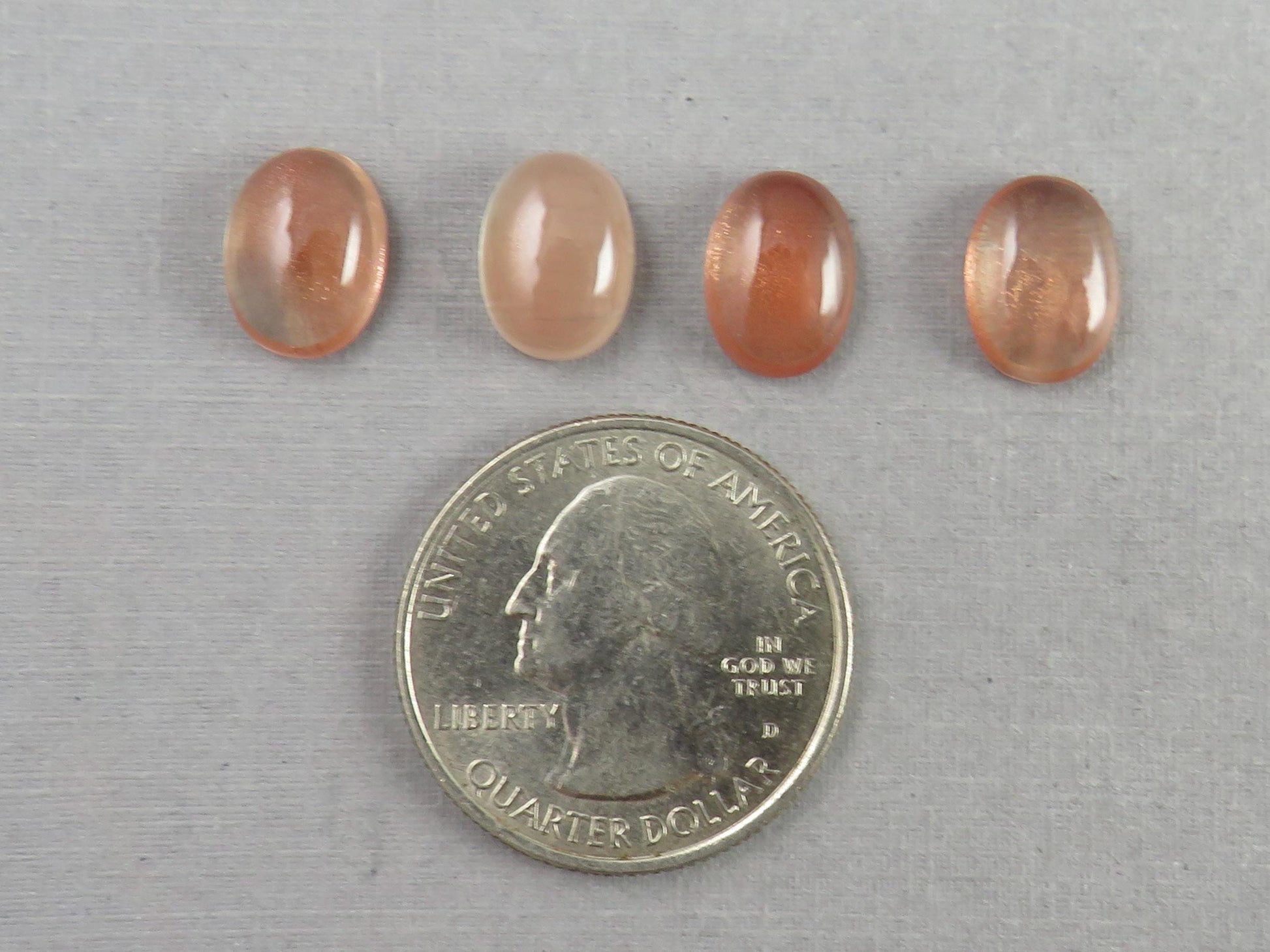 11x8 Oregon Sunstone Oval Cabochon Gemstones | Mined in the USA | OSC328 - Oregon Sunstone - GemEnthusiast
