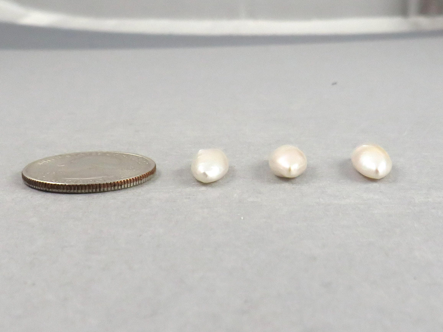 RARE Tennessee River Pearls | Marquise Cabochon | American Gemstones | 18x7 mm | PR103 - Cultured Pearl - GemEnthusiast