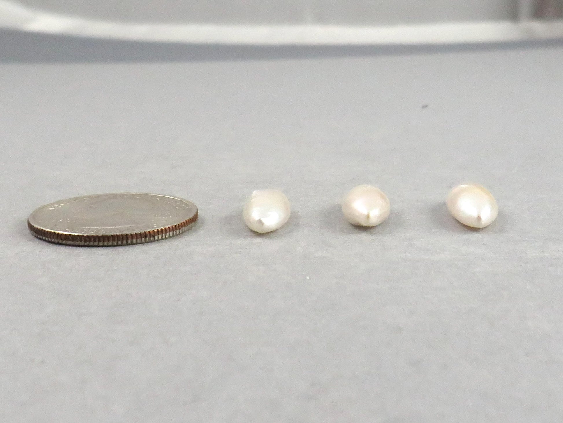 RARE Tennessee River Pearls | Marquise Cabochon | American Gemstones | 18x7 mm | PR103 - Cultured Pearl - GemEnthusiast