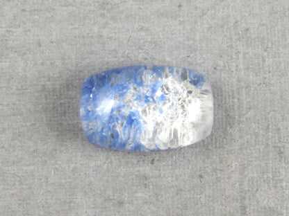 Dumortierite in Quartz Rectangular Cabochon Gem | 12x8 |Natural Gemstone from Brazil | 3.4 carats | QU545 - Quartz, Dumortierite - GemEnthusiast