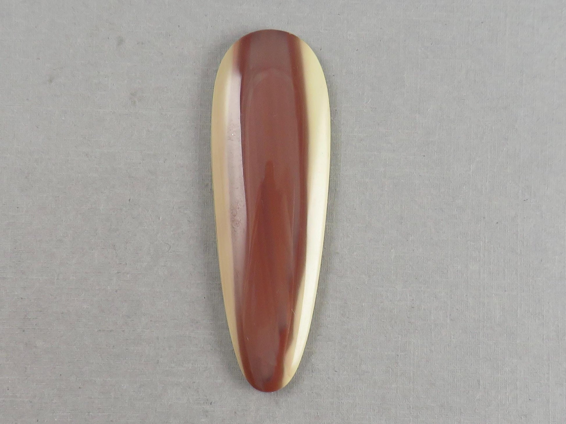 HUGE Imperial Jasper Cabochon | 63x21x5 mm | 60 carats | Mexico Gemstone | JS165 - Imperial Jasper - GemEnthusiast