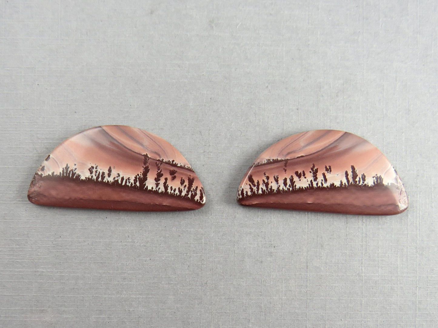 New Mexico Apache Sage Rhyolite | 41x20 mm | Natural Cabochon | RH126 RH127 - Apache Sage Rhyolite - GemEnthusiast