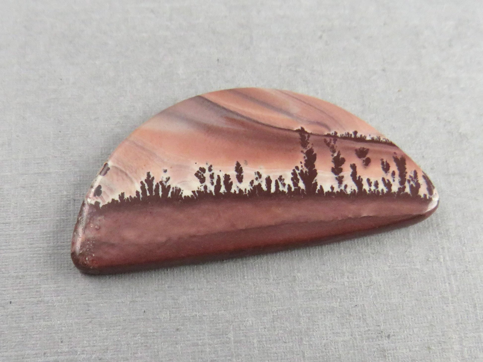 New Mexico Apache Sage Rhyolite | 41x20 mm | Natural Cabochon | RH126 RH127 - Apache Sage Rhyolite - GemEnthusiast