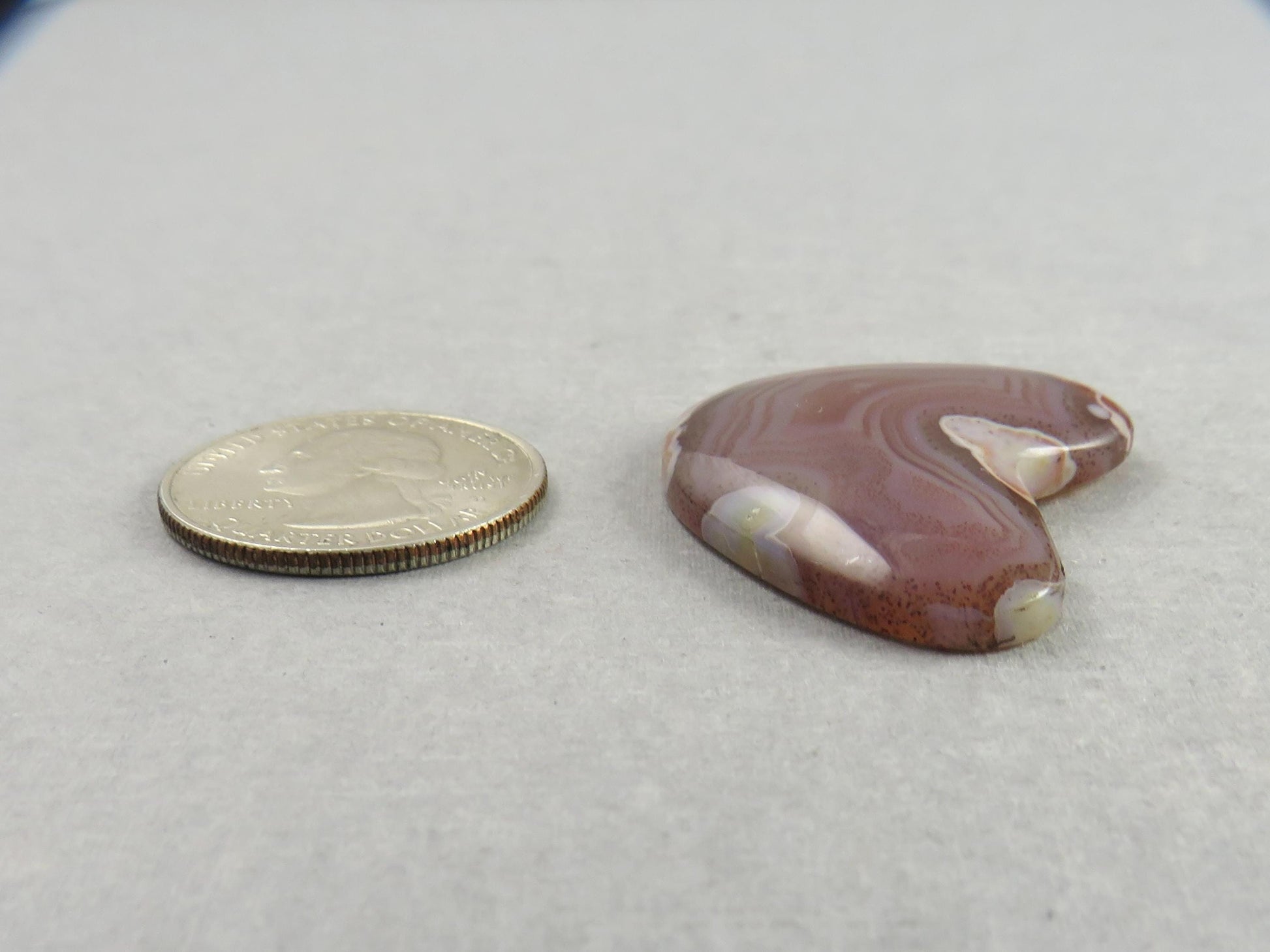 Sierra Madre Agate | 39x30 mm | Large Natural Loose Cabochon Gemstone | AG318 - Agate - GemEnthusiast