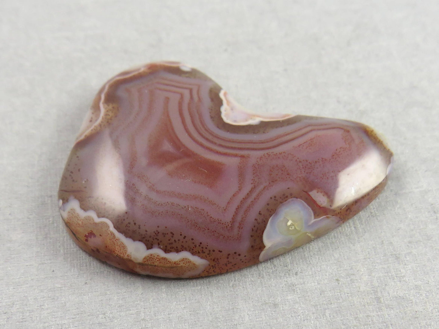 Sierra Madre Agate | 39x30 mm | Large Natural Loose Cabochon Gemstone | AG318 - Agate - GemEnthusiast