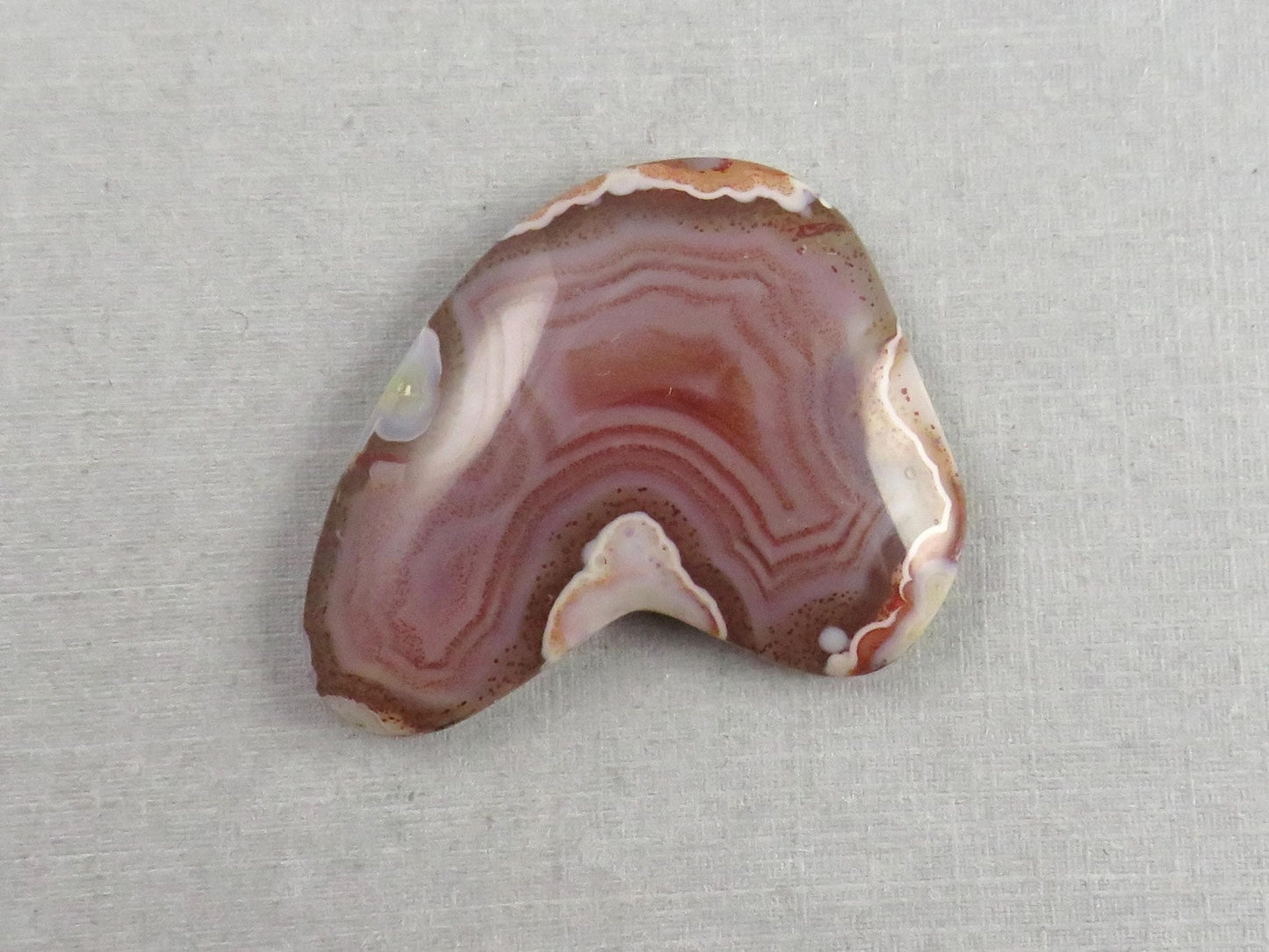 Sierra Madre Agate | 39x30 mm | Large Natural Loose Cabochon Gemstone | AG318 - Agate - GemEnthusiast