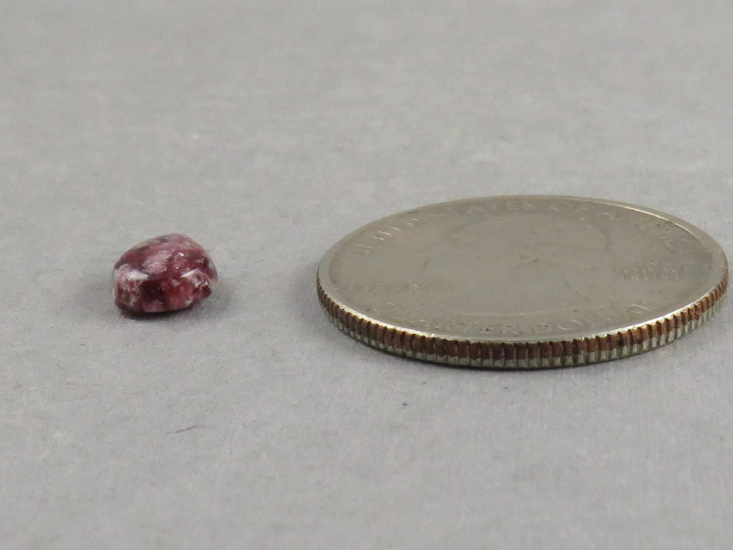 Wah Wah Mountains Red Beryl | RARE Utah Gemstones | 10x6 Pear Cabochon | Made in America | RB101 - Red Beryl - GemEnthusiast