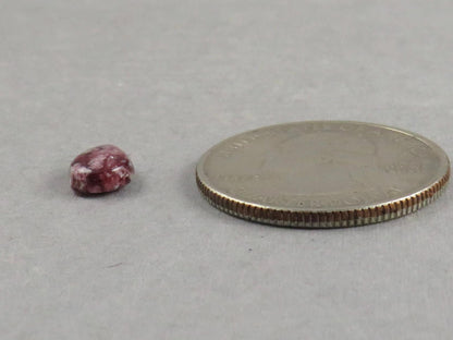 Wah Wah Mountains Red Beryl | RARE Utah Gemstones | 10x6 Pear Cabochon | Made in America | RB101 - Red Beryl - GemEnthusiast