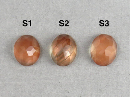 11x9 Oregon Sunstone Oval Rose Cut Cabochon Gemstones | Mined in the USA | OSR104 - Oregon Sunstone - GemEnthusiast