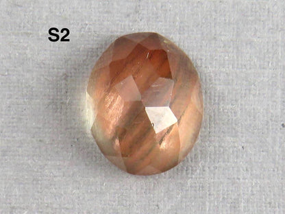 11x9 Oregon Sunstone Oval Rose Cut Cabochon Gemstones | Mined in the USA | OSR104 - Oregon Sunstone - GemEnthusiast