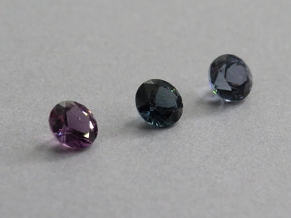 5mm Purple Blue Spinel Faceted Round | Per Stone | Natural Gemstone | SL126 - Spinel - GemEnthusiast