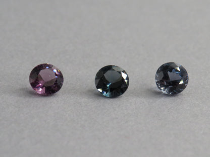 5mm Purple Blue Spinel Faceted Round | Per Stone | Natural Gemstone | SL126 - Spinel - GemEnthusiast
