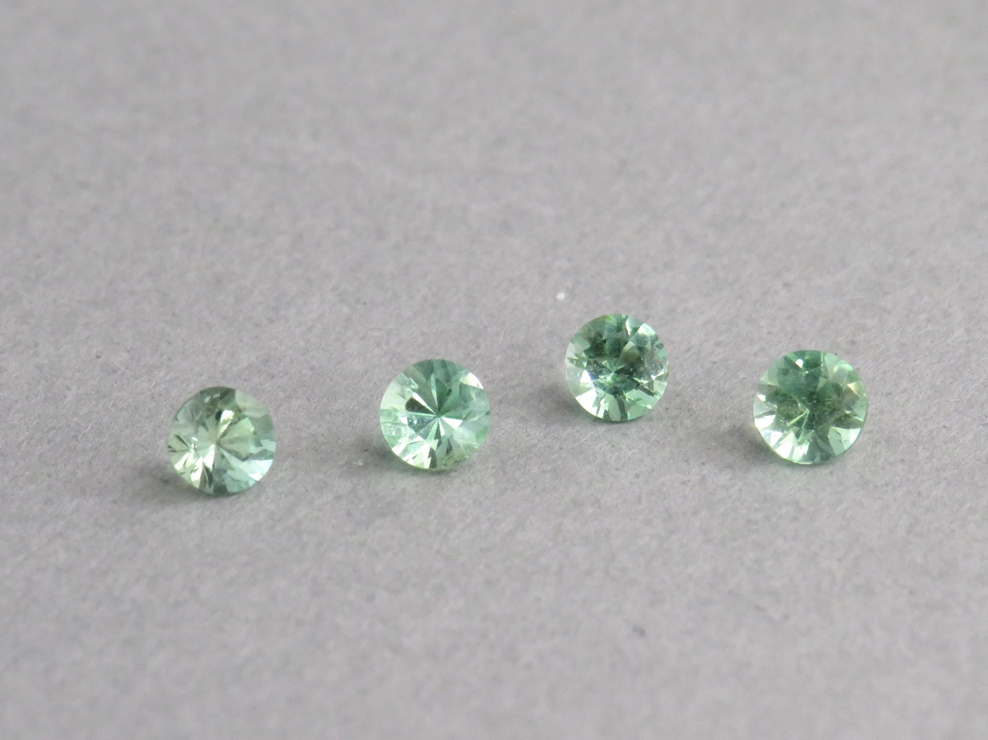 RARE Kornerupine Gemstone Lot | 3mm to 3.4mm Round Faceted Stone | Z229 - Kornerupine - GemEnthusiast