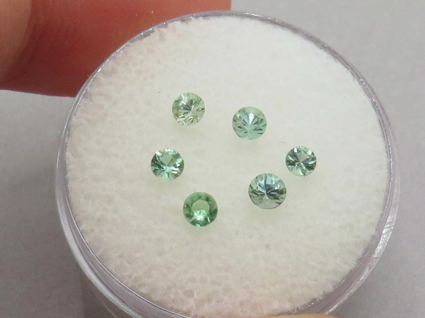 RARE Kornerupine Gemstone Lot | 2.5mm to 3mm Round Faceted Stone | Z226 - Kornerupine - GemEnthusiast