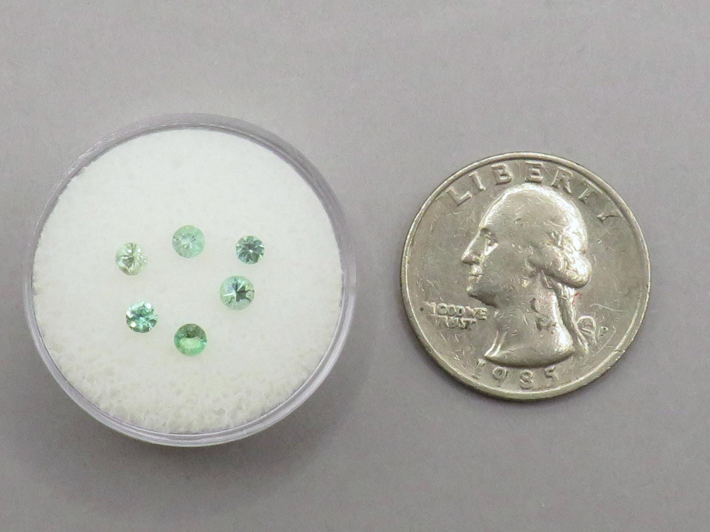 RARE Kornerupine Gemstone Lot | 2.5mm to 3mm Round Faceted Stone | Z226 - Kornerupine - GemEnthusiast