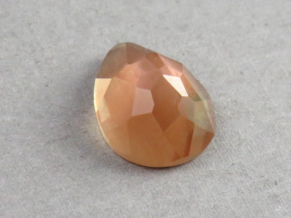 15x12 Oregon Sunstones with Schiller | 8 carats | Large Pear Rose cut Cabochon | OSR107 - Oregon Sunstone - GemEnthusiast