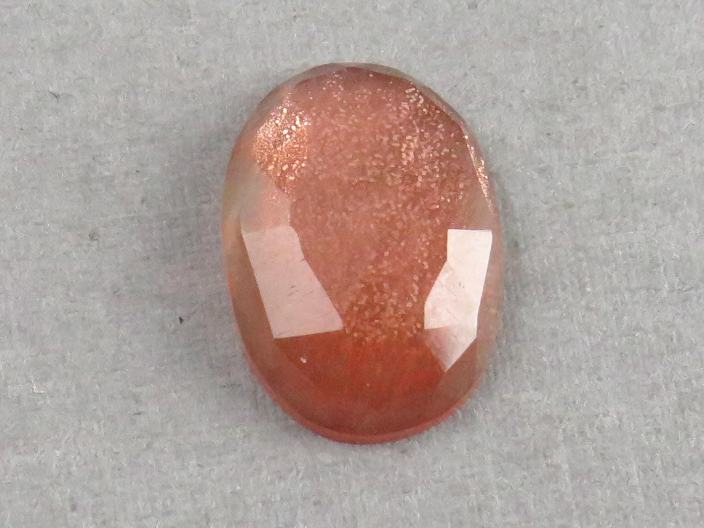 14x11 Oregon Sunstones with Schiller | Oval Rose Cut Cabochon | 5.25 carats | OSR113 - Oregon Sunstone - GemEnthusiast