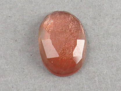 14x11 Oregon Sunstones with Schiller | Oval Rose Cut Cabochon | 5.25 carats | OSR113 - Oregon Sunstone - GemEnthusiast