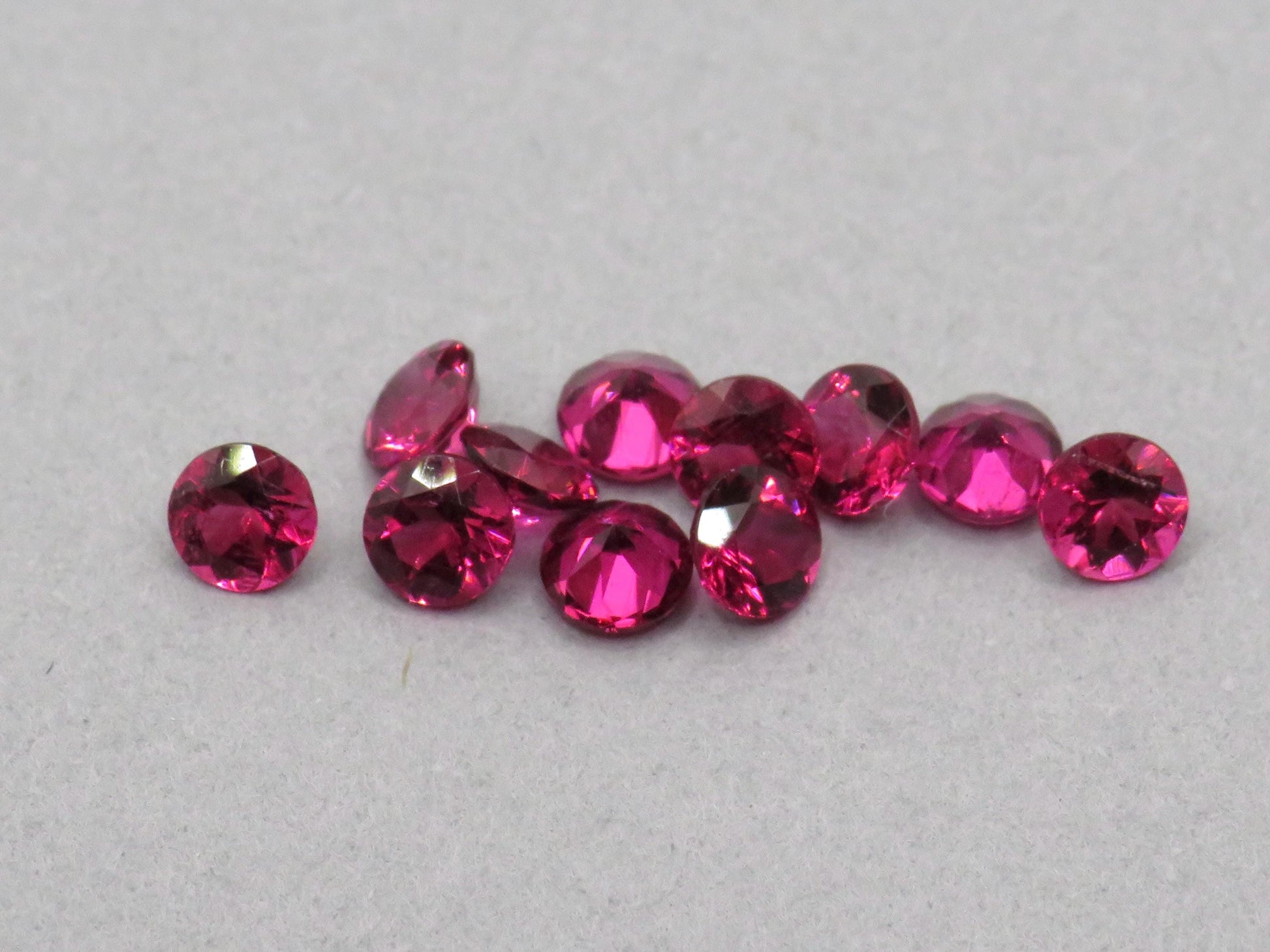 Rubellite Pink Tourmaline Round Loose Gemstone | 3.5mm | Per Stone - Rubellite Tourmaline - GemEnthusiast