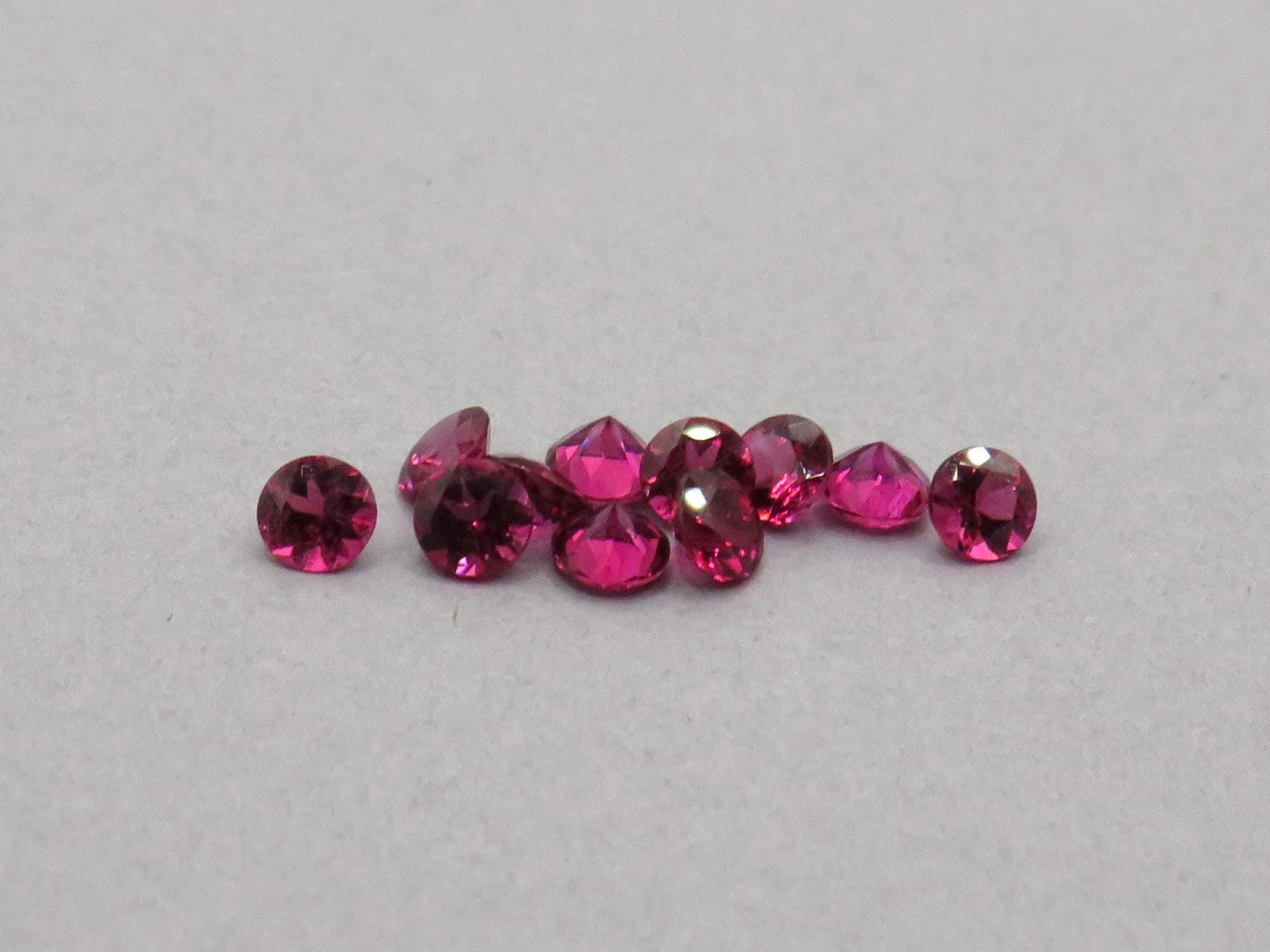 Rubellite Pink Tourmaline Round Loose Gemstone | 3.5mm | Per Stone - Rubellite Tourmaline - GemEnthusiast