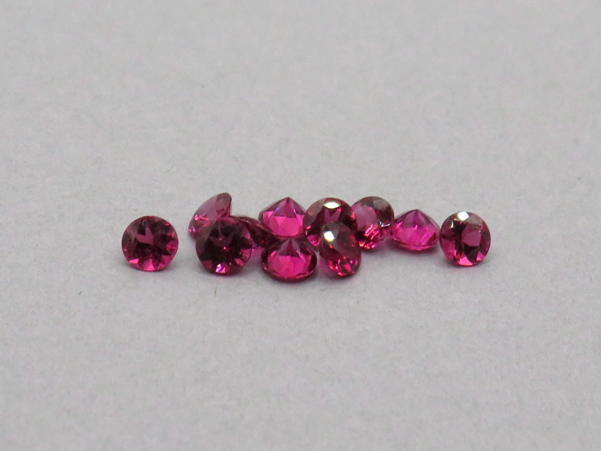 Rubellite Pink Tourmaline Round Loose Gemstone | 3.5mm | Per Stone - Rubellite Tourmaline - GemEnthusiast