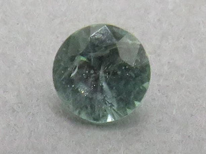 RARE Kornerupine Gemstone | 4.1mm Round Faceted Stone | Natural Inclusions | Z230 - Kornerupine - GemEnthusiast