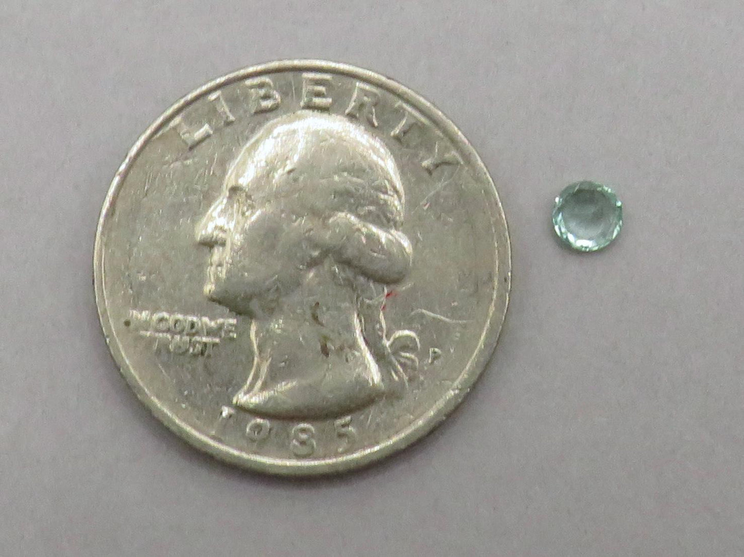 RARE Kornerupine Gemstone | 4.1mm Round Faceted Stone | Natural Inclusions | Z230 - Kornerupine - GemEnthusiast
