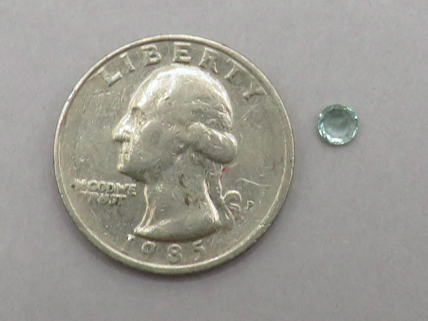 RARE Kornerupine Gemstone | 4.1mm Round Faceted Stone | Natural Inclusions | Z230 - Kornerupine - GemEnthusiast
