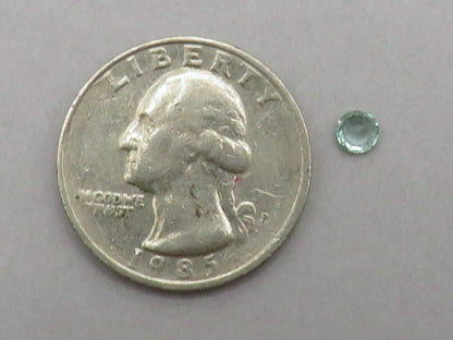 RARE Kornerupine Gemstone | 4.1mm Round Faceted Stone | Natural Inclusions | Z230 - Kornerupine - GemEnthusiast