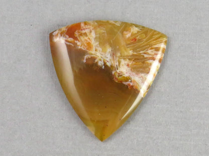 Condor Sagenite Agate Cabochon | Chalcedony from Patagonia Argentina | AG306 - Condor Agate, Sagenite Agate - GemEnthusiast