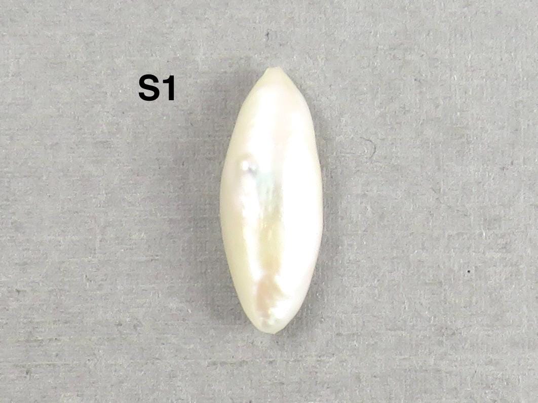 RARE Tennessee River Pearls | Marquise Cabochon | American Gemstones | 18x7 mm | PR103 - Cultured Pearl - GemEnthusiast