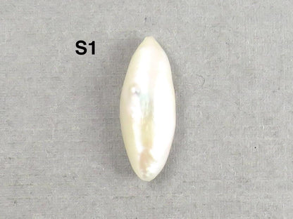 RARE Tennessee River Pearls | Marquise Cabochon | American Gemstones | 18x7 mm | PR103 - Cultured Pearl - GemEnthusiast
