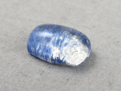 Dumortierite in Quartz Rectangular Cabochon Gem | 12x8 |Natural Gemstone from Brazil | 3.4 carats | QU545 - Quartz, Dumortierite - GemEnthusiast