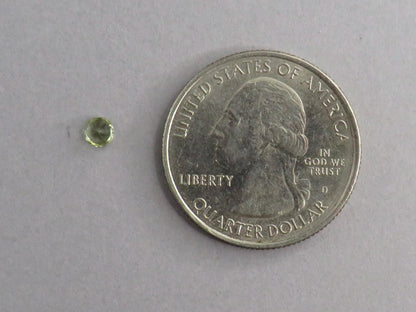 3.5mm Green Tourmaline - Himalaya Mine, San Diego County, California | Sold Per Stone | Pale Green - California Tourmaline - GemEnthusiast