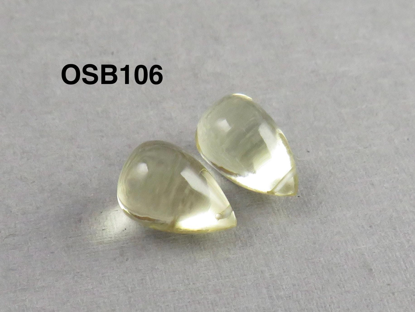 Oregon Sunstone | Smooth Briolette Pairs | Oregon, USA | Per Pair - Oregon Sunstone - GemEnthusiast
