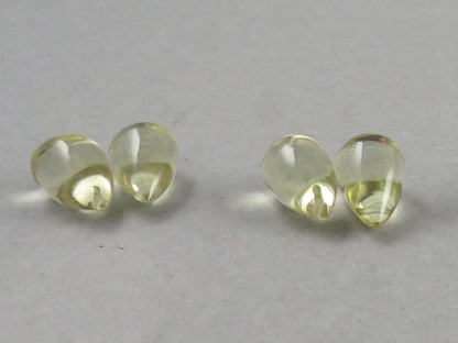 Oregon Sunstone | Smooth Briolette Pairs | Oregon, USA | Per Pair - Oregon Sunstone - GemEnthusiast