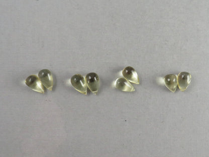 Oregon Sunstone | Smooth Briolette Pairs | Oregon, USA | Per Pair - Oregon Sunstone - GemEnthusiast
