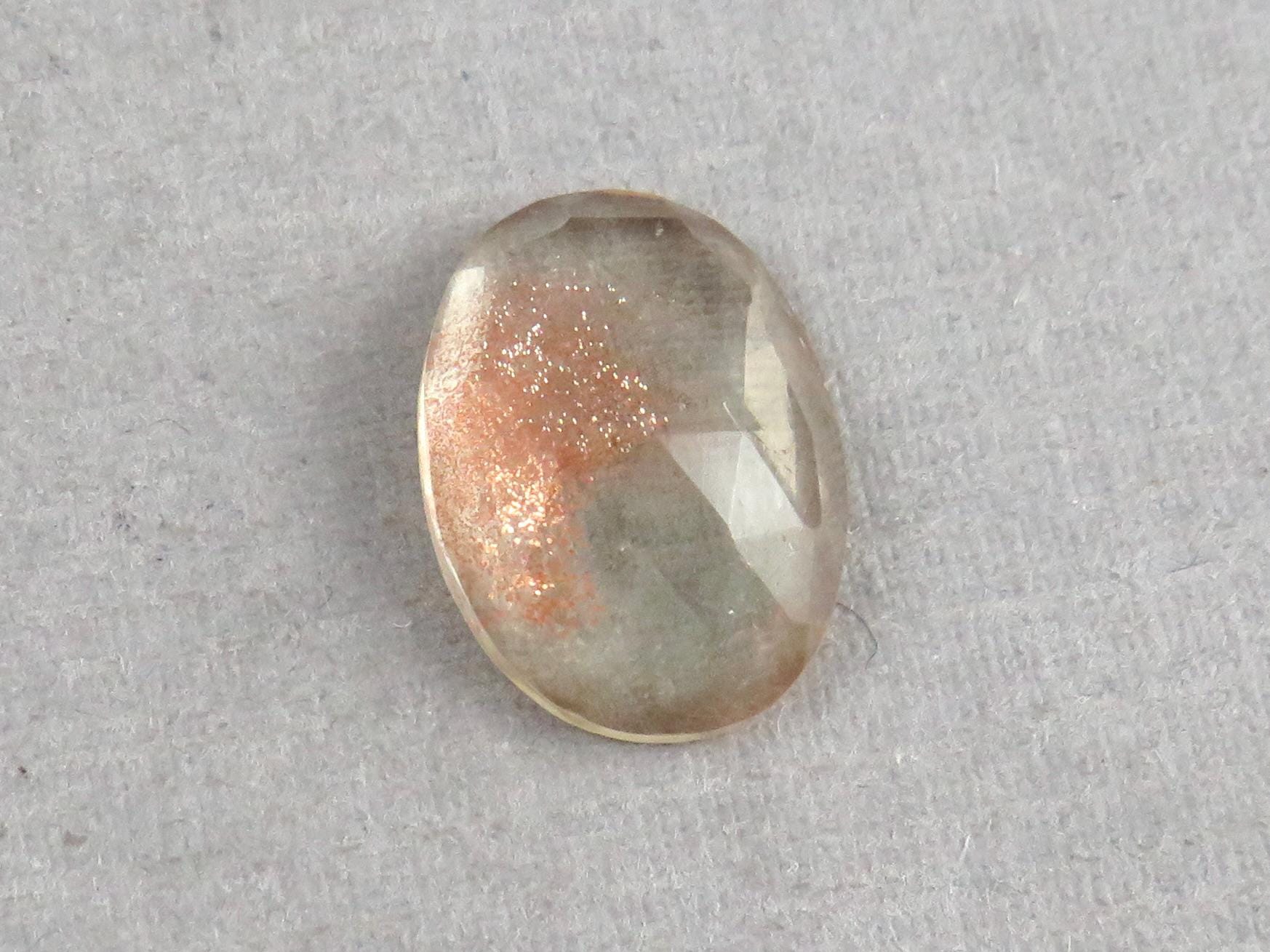 Oregon Sunstone and Sierra Madre Agate | Gemstone Set | SET119 - Timor Agate, Oregon Sunstone - GemEnthusiast