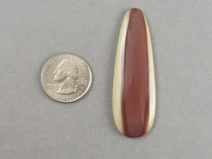 HUGE Imperial Jasper Cabochon | 63x21x5 mm | 60 carats | Mexico Gemstone | JS165 - Imperial Jasper - GemEnthusiast