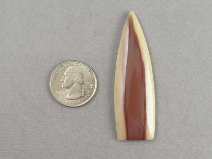 HUGE Imperial Jasper Cabochon | 67x21x6 mm | Mexico Gemstone | JS164 - Imperial Jasper - GemEnthusiast