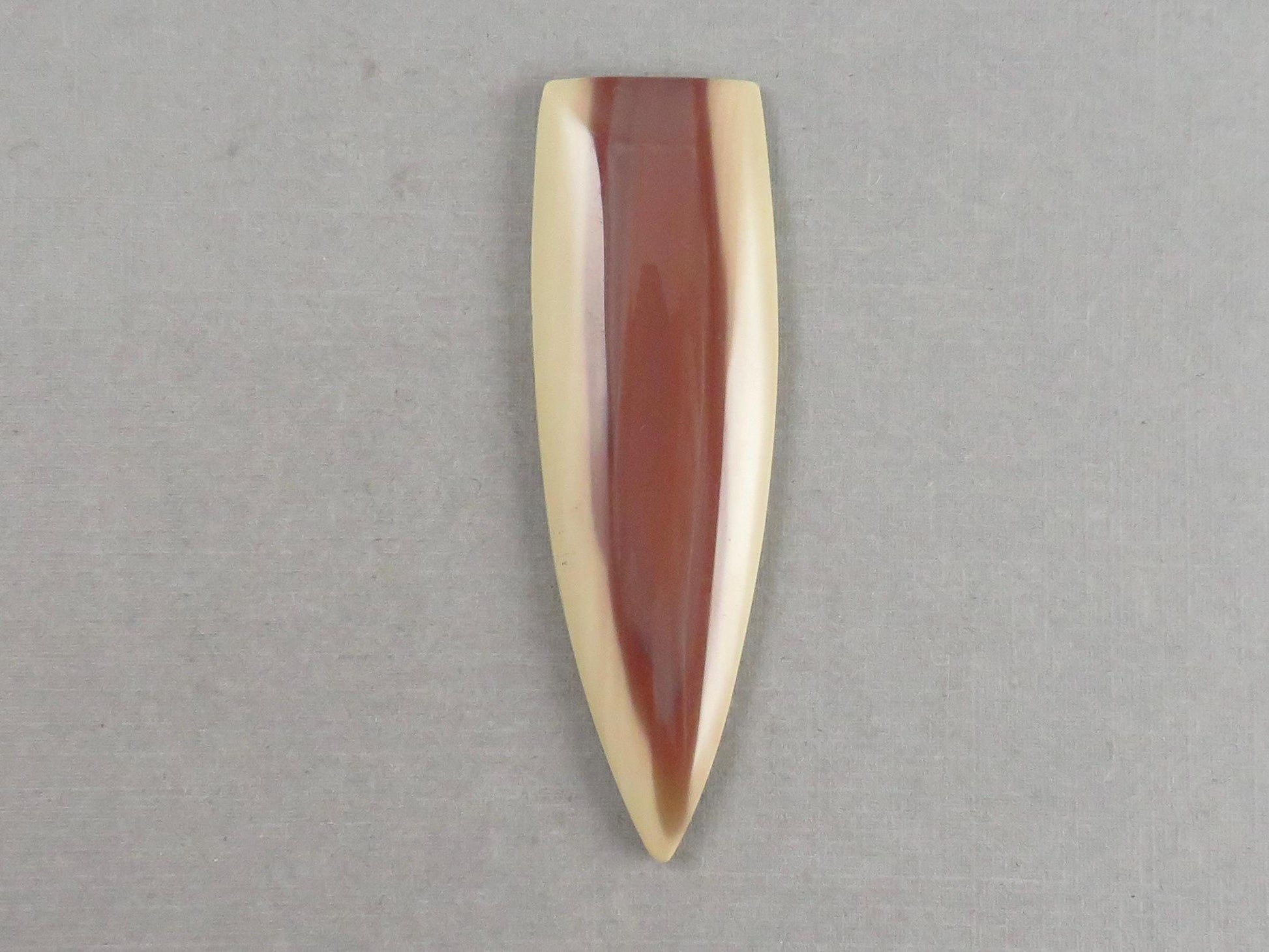 HUGE Imperial Jasper Cabochon | 67x21x6 mm | Mexico Gemstone | JS164 - Imperial Jasper - GemEnthusiast