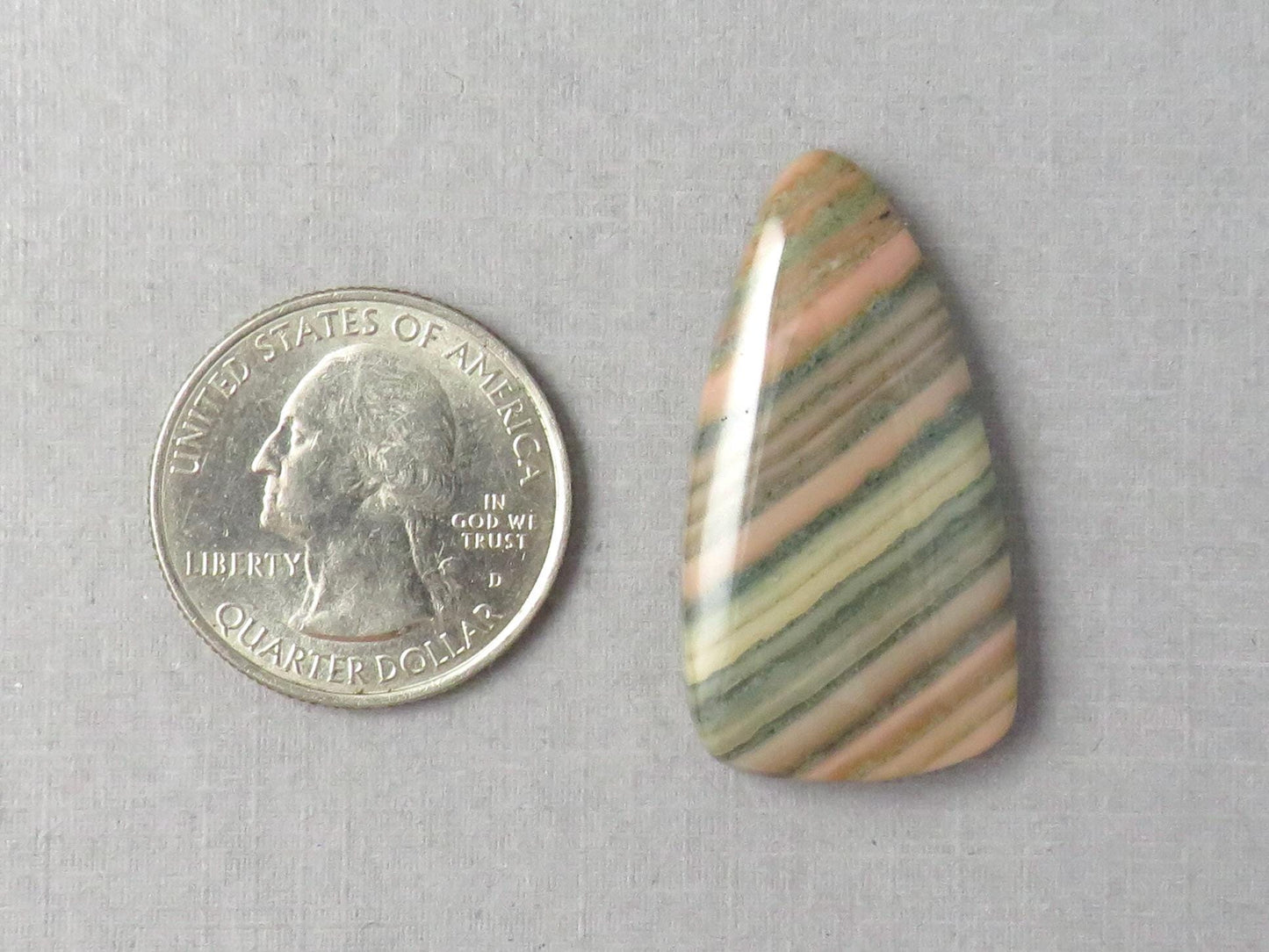 Saturn Chalcedony Cabochon | 36x29x5 | Natural Loose Gemstone | 32 carats | CA343 - Saturn Chalcedony - GemEnthusiast