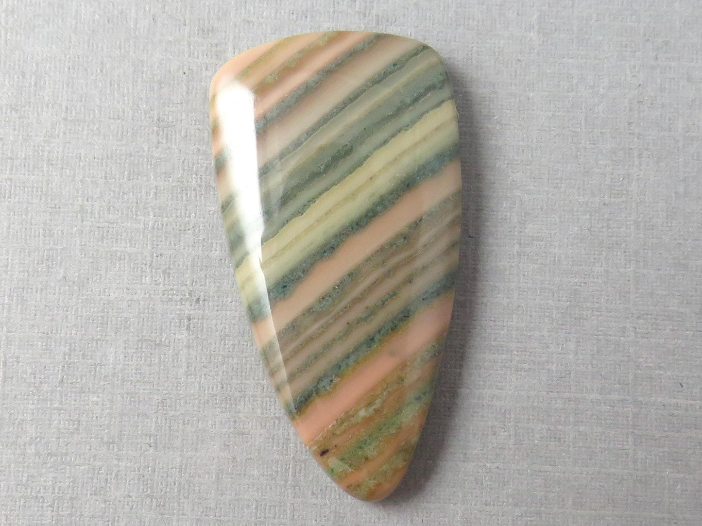 Saturn Chalcedony Cabochon | 36x29x5 | Natural Loose Gemstone | 32 carats | CA343 - Saturn Chalcedony - GemEnthusiast