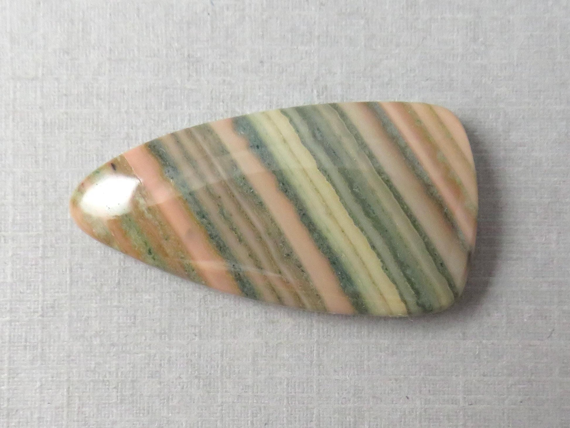 Saturn Chalcedony Cabochon | 36x29x5 | Natural Loose Gemstone | 32 carats | CA343 - Saturn Chalcedony - GemEnthusiast