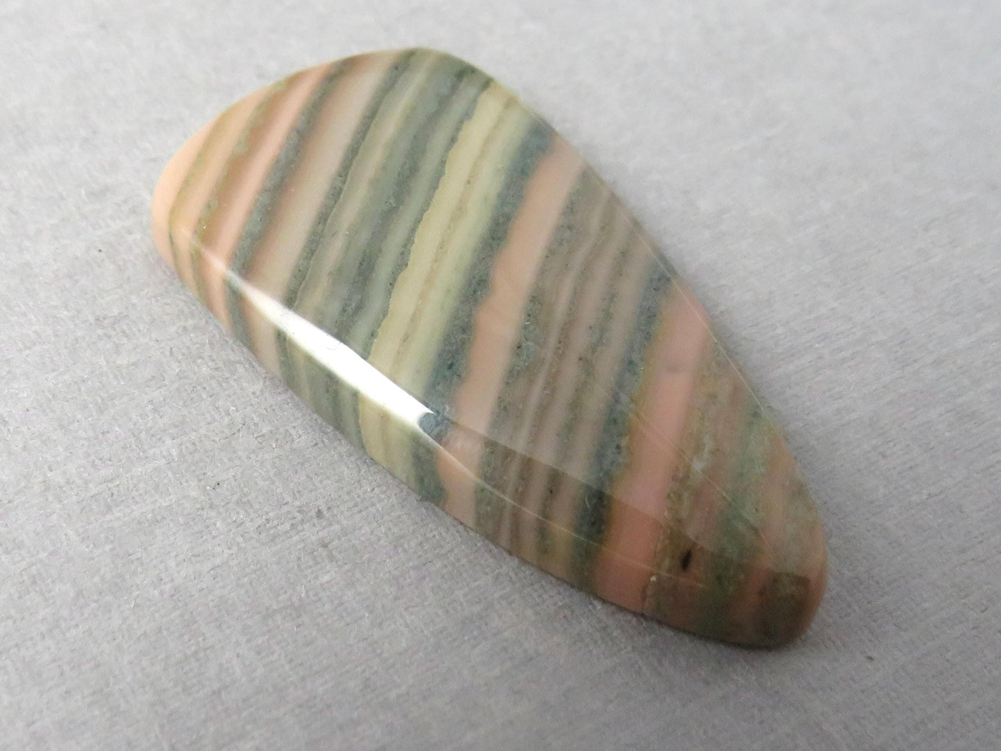 Saturn Chalcedony Cabochon | 36x29x5 | Natural Loose Gemstone | 32 carats | CA343 - Saturn Chalcedony - GemEnthusiast