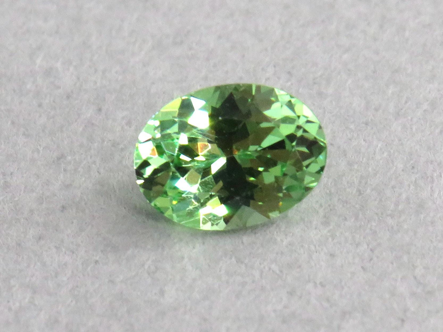 Fluorescent Grossular Garnet | 4.9mm Oval Gemstone | East Africa | GR105 - Grossular Garnet - GemEnthusiast