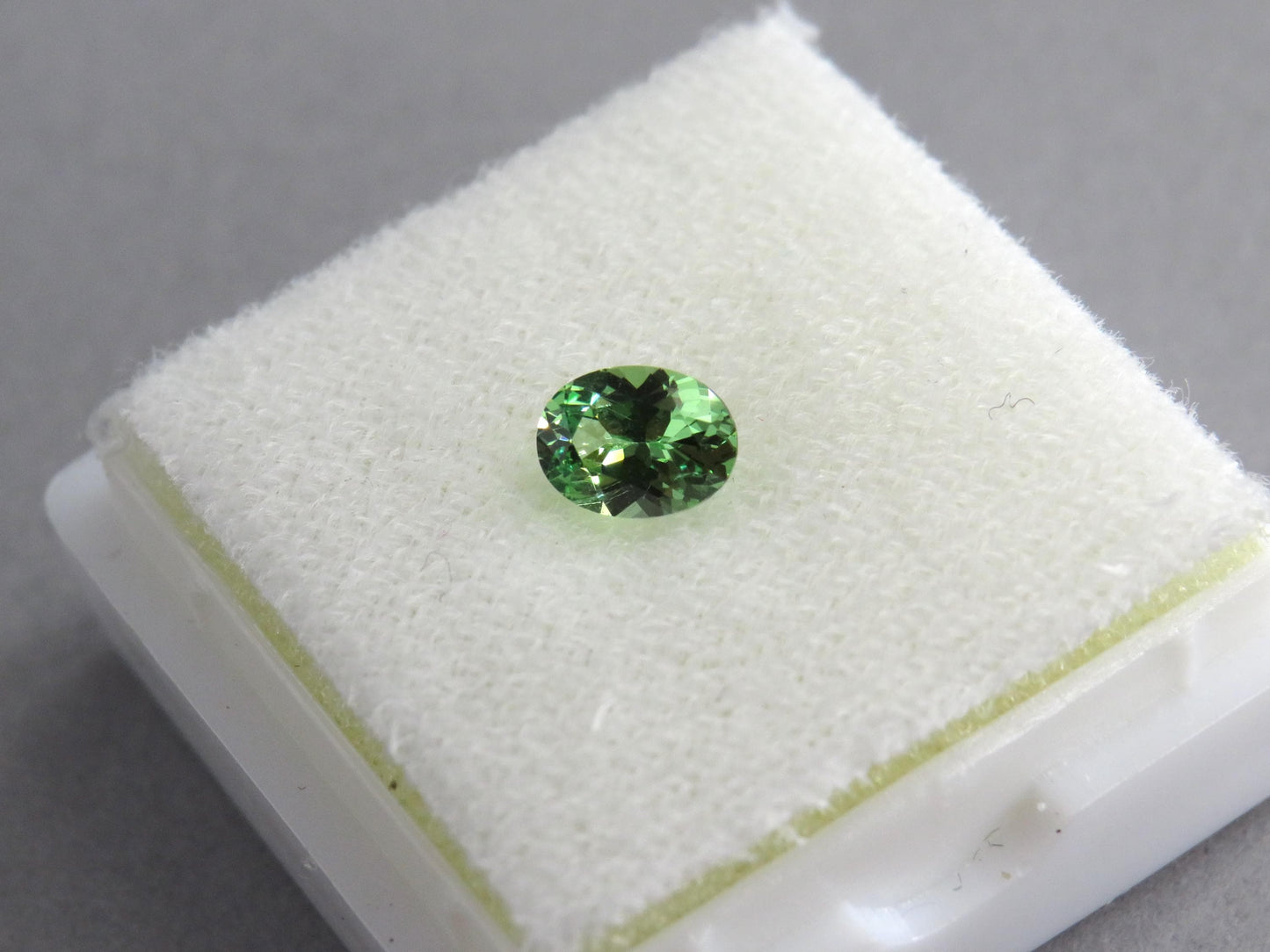 Fluorescent Grossular Garnet | 4.9mm Oval Gemstone | East Africa | GR105 - Grossular Garnet - GemEnthusiast