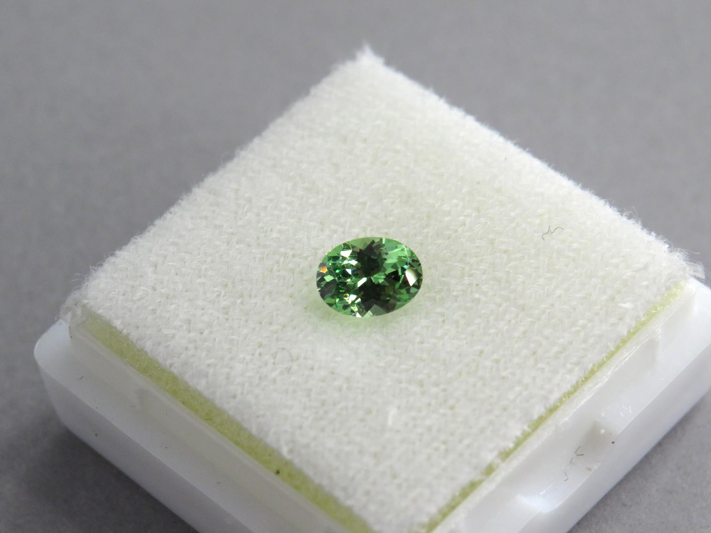 Fluorescent Grossular Garnet | 4.9mm Oval Gemstone | East Africa | GR105 - Grossular Garnet - GemEnthusiast