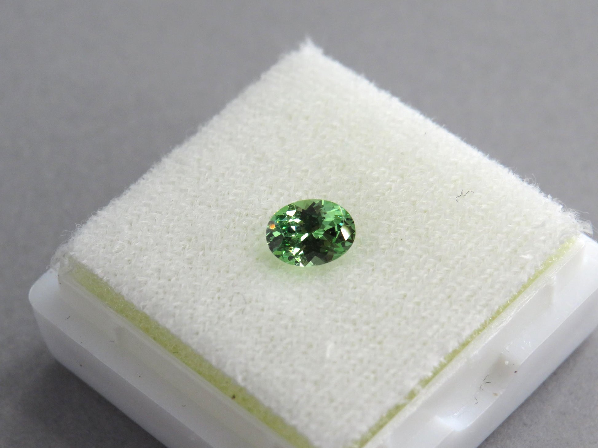 Fluorescent Grossular Garnet | 4.9mm Oval Gemstone | East Africa | GR105 - Grossular Garnet - GemEnthusiast